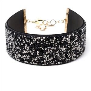 Amrita Singh Black and Gunmetal Choker